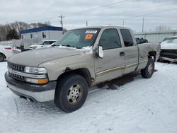 Salvage cars for sale at Ham Lake, MN auction: 2002 Chevrolet Silverado K1500