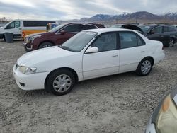 Salvage cars for sale at Magna, UT auction: 2001 Toyota Corolla CE