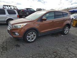 Salvage cars for sale at Colton, CA auction: 2017 Ford Escape SE