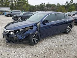 Salvage cars for sale at Houston, TX auction: 2017 Honda Accord EXL