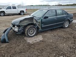 Salvage cars for sale from Copart Houston, TX: 2000 BMW 528 I Automatic