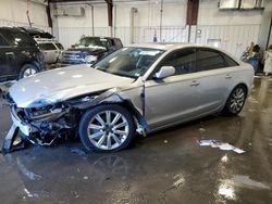 Salvage cars for sale at Franklin, WI auction: 2013 Audi A6 Premium Plus