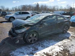 Salvage cars for sale at Chalfont, PA auction: 2013 Hyundai Elantra Coupe GS