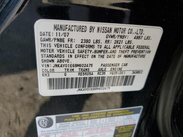 2008 Infiniti M35 Base