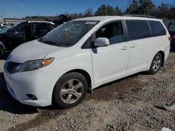 Salvage cars for sale at Memphis, TN auction: 2013 Toyota Sienna LE