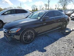 Salvage cars for sale at Riverview, FL auction: 2019 Mercedes-Benz C300