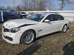 Salvage cars for sale at Windsor, NJ auction: 2015 BMW 750 LXI