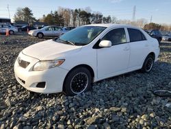 Salvage cars for sale from Copart Mebane, NC: 2010 Toyota Corolla Base