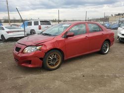 Salvage cars for sale at Laurel, MD auction: 2010 Toyota Corolla Base