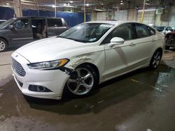 Salvage cars for sale at Woodhaven, MI auction: 2015 Ford Fusion SE