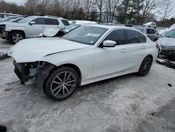 Salvage cars for sale at North Billerica, MA auction: 2020 BMW 330XI