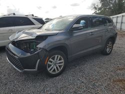 2016 Toyota Highlander LE en venta en Riverview, FL