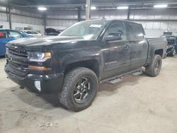 Salvage cars for sale at Des Moines, IA auction: 2017 Chevrolet Silverado K1500 LT