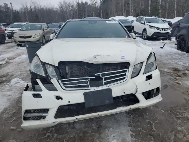 2012 Mercedes-Benz E 550 4matic