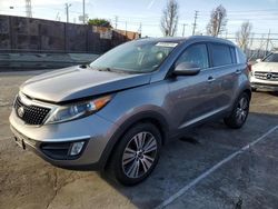 KIA Vehiculos salvage en venta: 2016 KIA Sportage EX