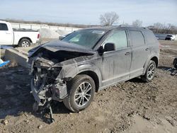 Salvage cars for sale at Kansas City, KS auction: 2018 Dodge Journey SE