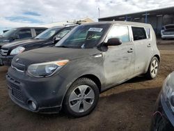 Salvage cars for sale at Brighton, CO auction: 2015 KIA Soul