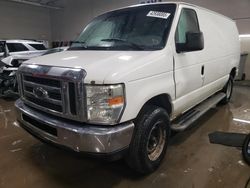 Salvage cars for sale at Elgin, IL auction: 2008 Ford Econoline E250 Van