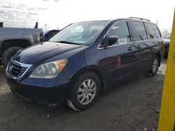 Salvage cars for sale at Indianapolis, IN auction: 2008 Honda Odyssey EXL