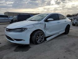 Salvage cars for sale from Copart Cleveland: 2015 Chrysler 200 Limited