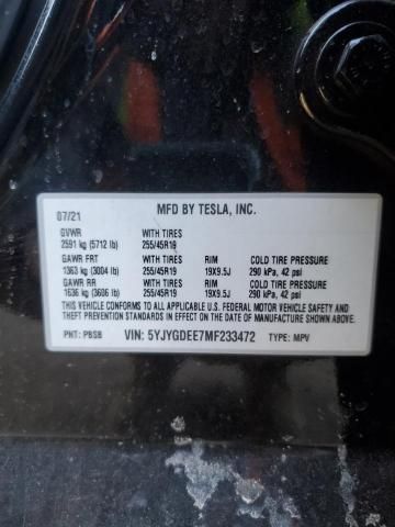 2021 Tesla Model Y