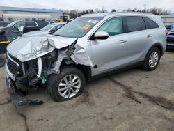 Salvage cars for sale at Pennsburg, PA auction: 2018 KIA Sorento LX