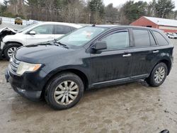 Salvage cars for sale at Mendon, MA auction: 2010 Ford Edge SEL