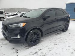 Salvage cars for sale at Assonet, MA auction: 2021 Ford Edge SEL