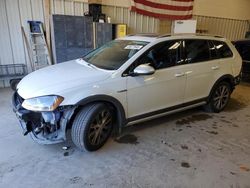 Salvage cars for sale at Conway, AR auction: 2017 Volkswagen Golf Alltrack S