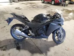 Salvage motorcycles for sale at Eldridge, IA auction: 2012 Honda CBR250 R