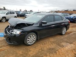 Salvage cars for sale at Chatham, VA auction: 2016 Nissan Sentra S