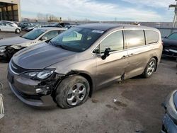 Salvage cars for sale at Kansas City, KS auction: 2017 Chrysler Pacifica LX