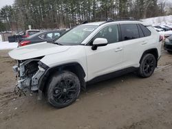 Salvage cars for sale at North Billerica, MA auction: 2022 Toyota Rav4 SE