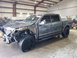 Salvage cars for sale at Rogersville, MO auction: 2015 Ford F150 Supercrew