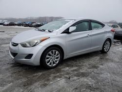 Salvage cars for sale at Assonet, MA auction: 2012 Hyundai Elantra GLS