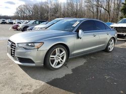 Salvage cars for sale at Glassboro, NJ auction: 2015 Audi A6 Premium Plus