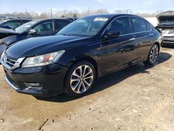 Salvage cars for sale from Copart Louisville, KY: 2015 Honda Accord Sport