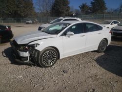 Salvage cars for sale at Madisonville, TN auction: 2017 Ford Fusion Titanium