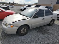 Salvage cars for sale at Mentone, CA auction: 2002 Toyota Corolla CE