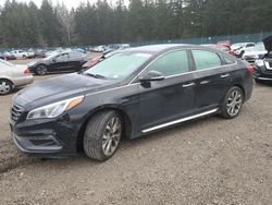 Hyundai salvage cars for sale: 2017 Hyundai Sonata Sport