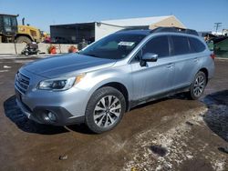 Salvage cars for sale at Brighton, CO auction: 2015 Subaru Outback 2.5I Limited