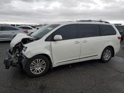 Carros salvage sin ofertas aún a la venta en subasta: 2015 Toyota Sienna XLE