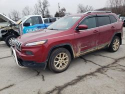 Salvage cars for sale at Rogersville, MO auction: 2015 Jeep Cherokee Latitude