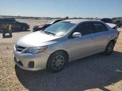 Salvage cars for sale at San Antonio, TX auction: 2011 Toyota Corolla Base