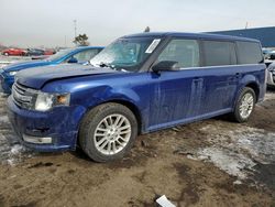 Vehiculos salvage en venta de Copart Woodhaven, MI: 2013 Ford Flex SEL