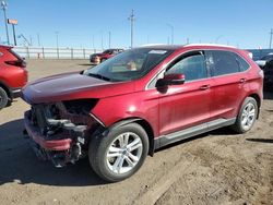 Salvage cars for sale at Greenwood, NE auction: 2019 Ford Edge SEL