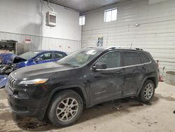 Salvage cars for sale at Des Moines, IA auction: 2016 Jeep Cherokee Latitude