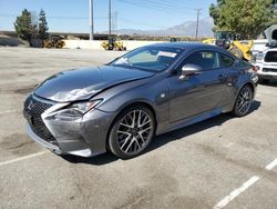 Salvage cars for sale from Copart Rancho Cucamonga, CA: 2017 Lexus RC 200T