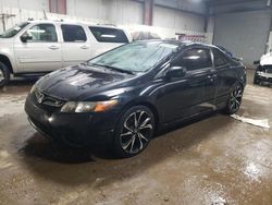 Salvage cars for sale at Elgin, IL auction: 2007 Honda Civic SI