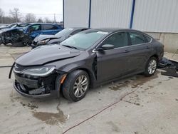 Salvage cars for sale at Lawrenceburg, KY auction: 2015 Chrysler 200 Limited